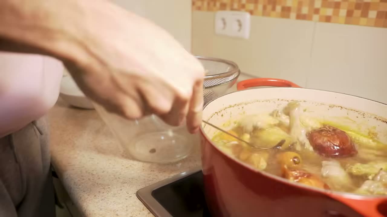 Los aromáticos en el caldo