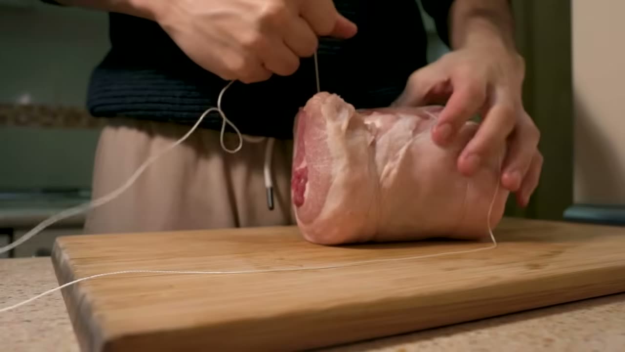 La panceta atada